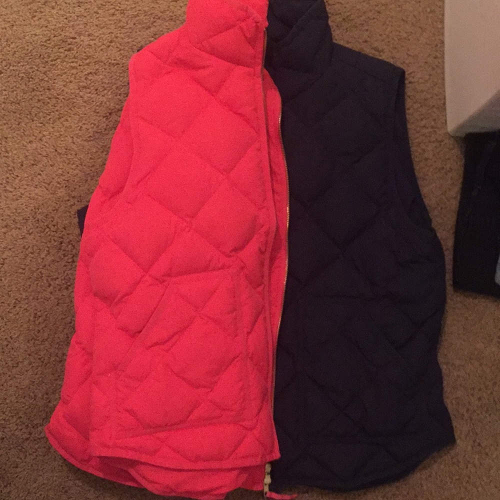 J. Crew Factory Quilted Vest Bundle